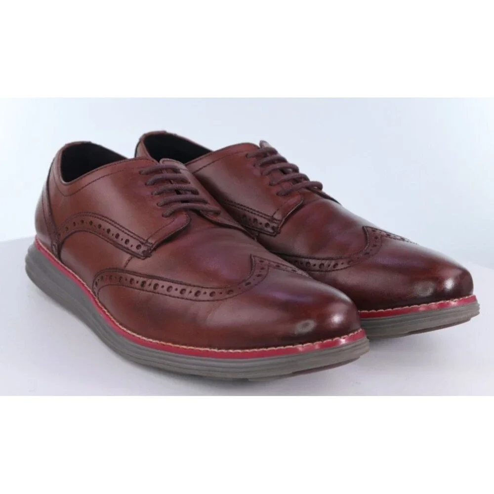 Cole Haan Original Grand Men's Wingtip Oxfords Dress Shoes Size 11.5 M C34058